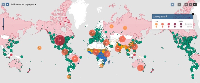 Tracking the public health effects of the Rio Olympics (c) Vector